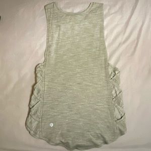 Lululemon green tank